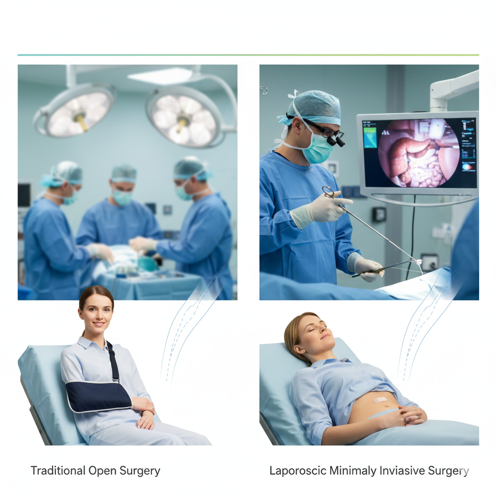 Why choose Laparoscopic surgery over traditional "open" surgery for Uterine Fibroids?